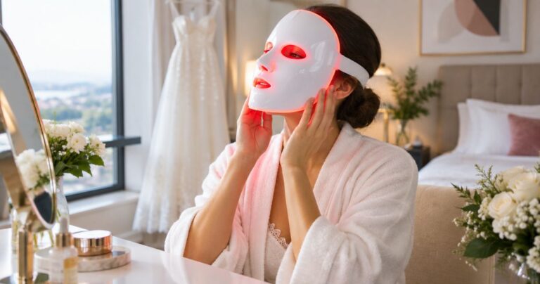 LED Face Masks for Brides: Keep It Simple in 2026