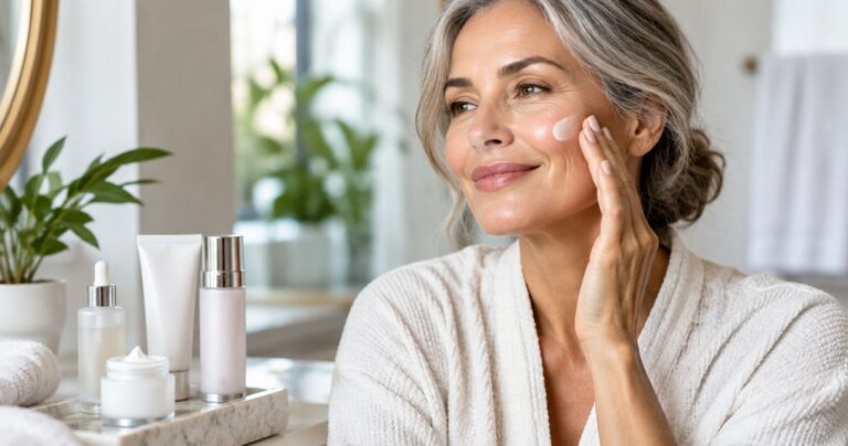 Best peptide skincare products for mature skin in 2026
