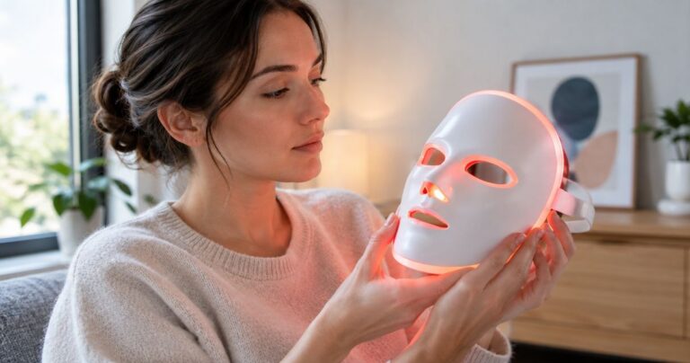 Can LED face masks damage your eyes?