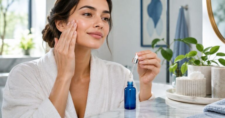 How long does copper peptide serum take to work?