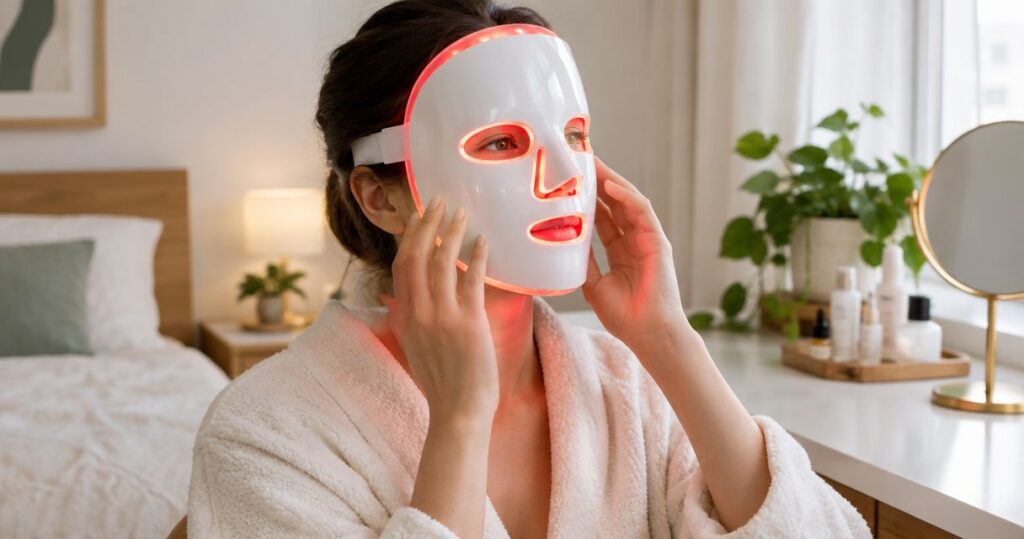 How often should you use an LED face mask?